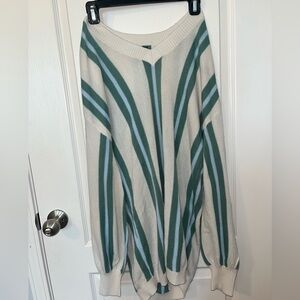 Striped Sweater Dress